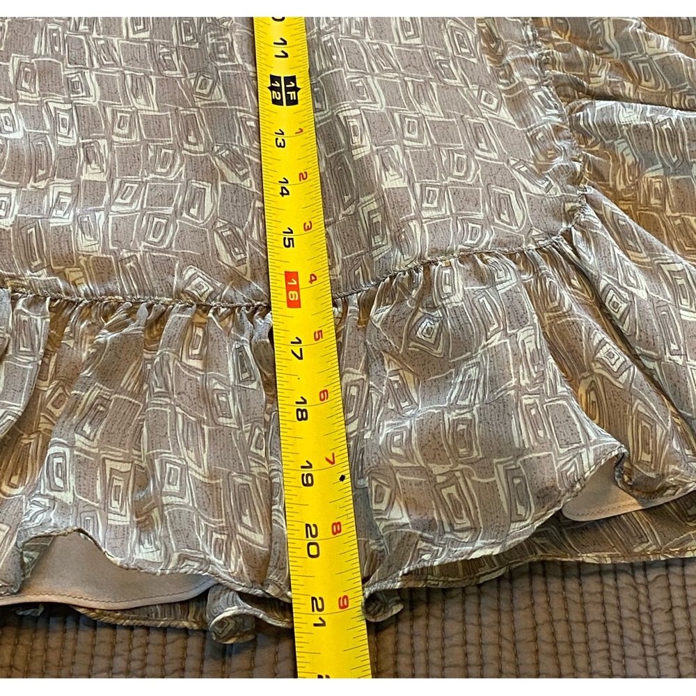 Max Studio 100% Silk Skirt View 4